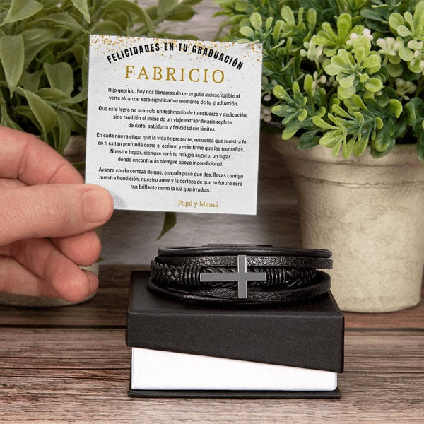 Ecos de Orgullo y Amor: Un Regalo de Graduación Que Resuena en el Corazón Jewelry/bracelet Caja Estándar 