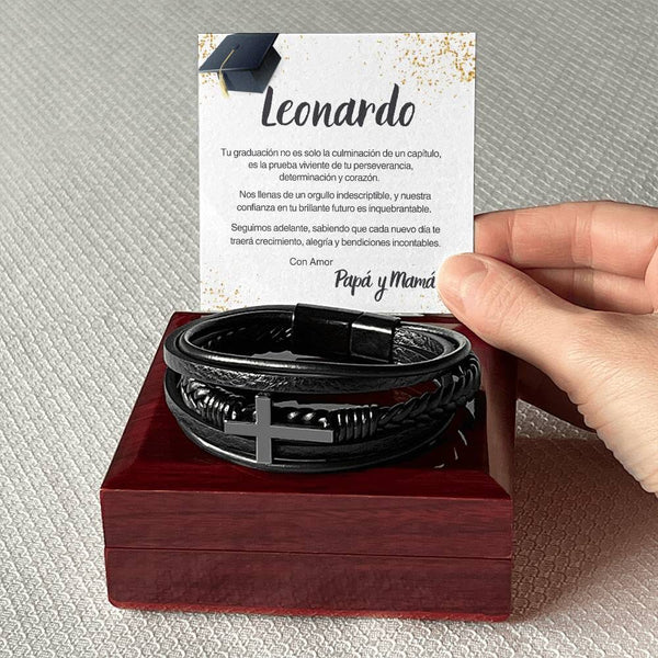 El Legado de Amor en Tu Graduación: Una Pulsera para Recordarte Siempre Nuestro Orgullo y Apoyo Jewelry/bracelet <p>Caja de Lujo con LED</p> 