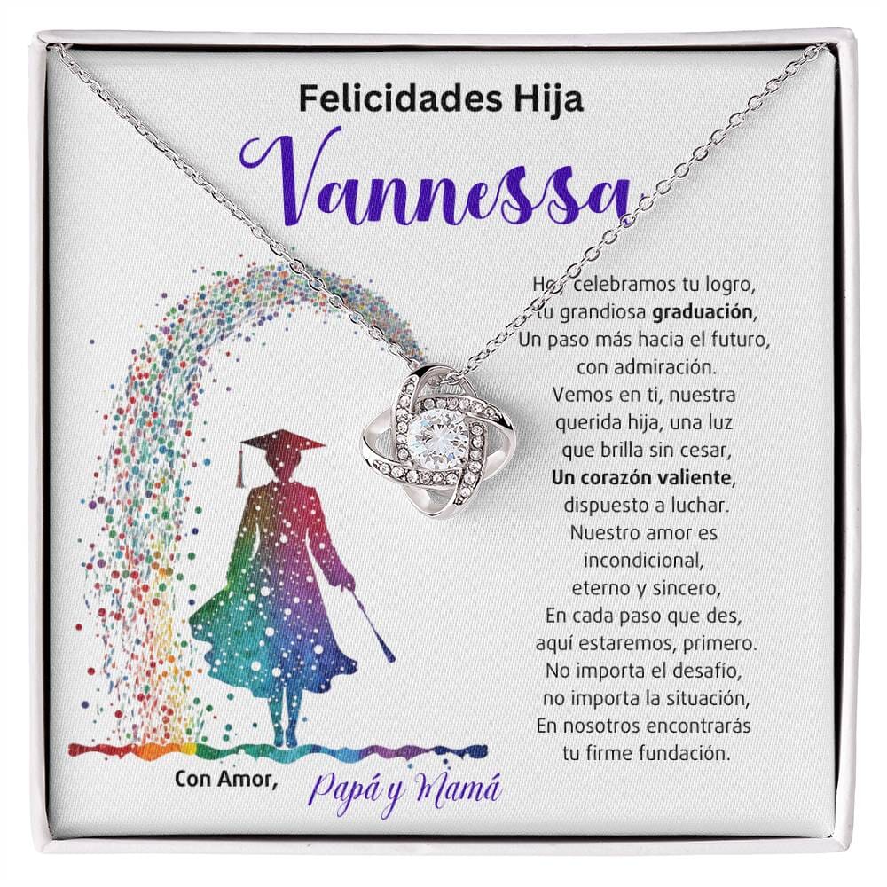 El Nudo Eterno del Amor: Un Legado de Luz y Coraje en tu Graduación Jewelry/LoveKnot 