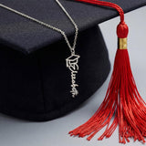 El Regalo que Guarda un Momento Inolvidable - Collar de Graduación para Ella (nieta, hija, hermana, sobrina...) Jewelry/NameNecklace 