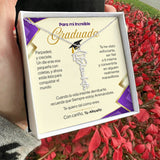 El Regalo que Guarda un Momento Inolvidable - Collar de Graduación para Ella (nieta, hija, hermana, sobrina...) Jewelry/NameNecklace 
