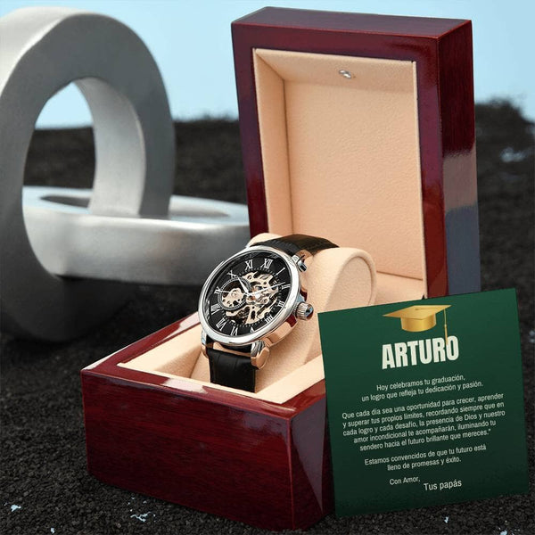 El Tiempo del Éxito: Un Reloj y Promesas para Celebrar tu Graduación Jewelry/Watch 