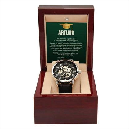 El Tiempo del Éxito: Un Reloj y Promesas para Celebrar tu Graduación Jewelry/Watch 