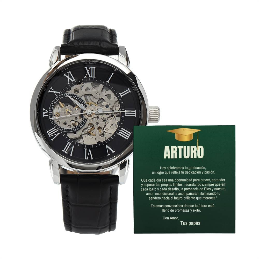 El Tiempo del Éxito: Un Reloj y Promesas para Celebrar tu Graduación Jewelry/Watch 