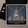 En esta Navidad te envío... - Collar Forever Love Jewelry ShineOn Fulfillment Acabado en oro blanco de 14 k Standard Box 