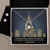 En esta Navidad te envío... - Collar Forever Love Jewelry/ForeverLove ShineOn Fulfillment Acabado en oro blanco de 14 k Standard Box 
