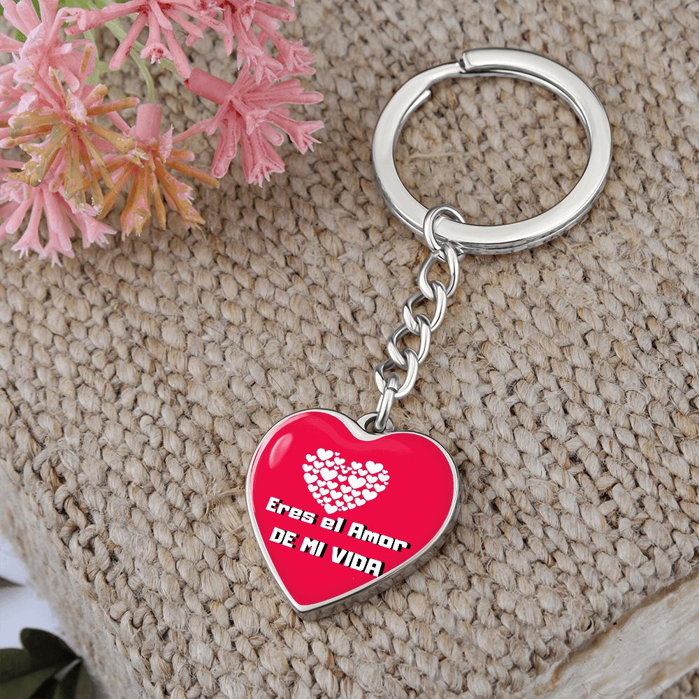 Eres el Amor de mi Vida - Llavero Corazón Jewelry 