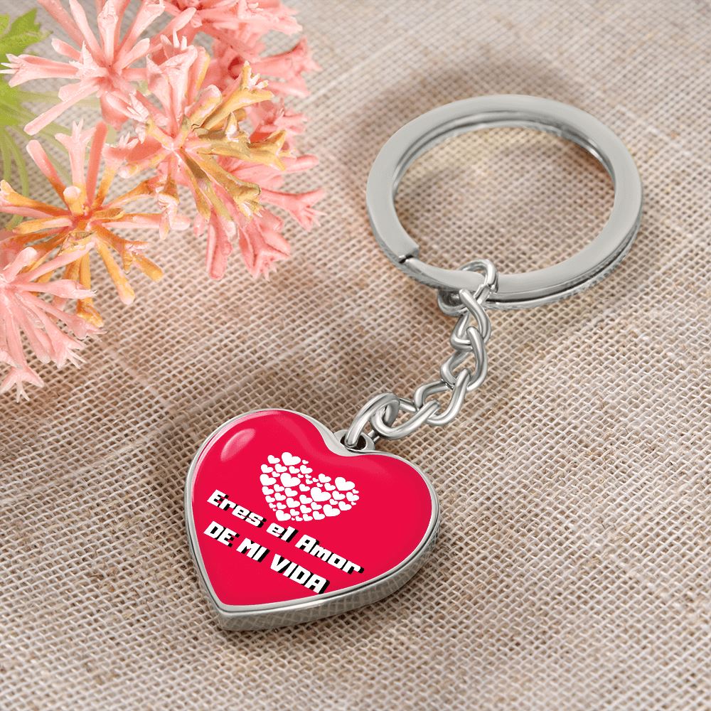 Eres el Amor de mi Vida - Llavero Corazón Jewelry 
