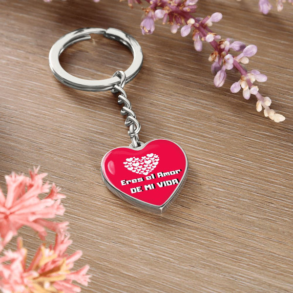 Eres el Amor de mi Vida - Llavero Corazón Jewelry 