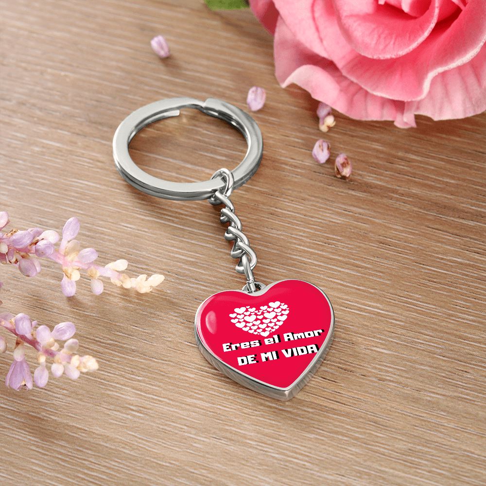Eres el Amor de mi Vida - Llavero Corazón Jewelry 