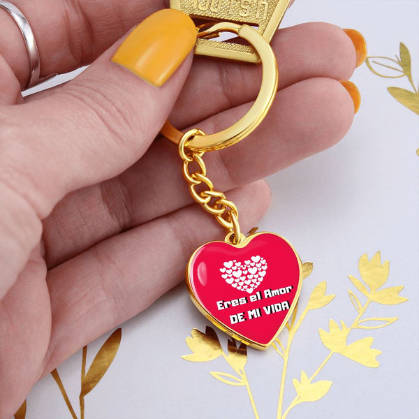 Eres el Amor de mi Vida - Llavero Corazón Jewelry ShineOn Fulfillment 