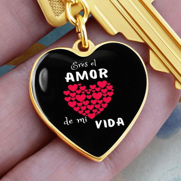 Eres el Amor de mi Vida - Llavero Corazón para la mujer a la que amas. Jewelry 