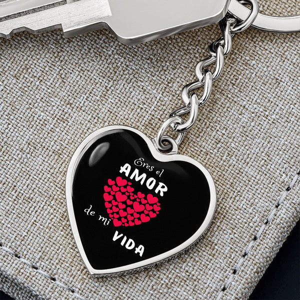 Eres el Amor de mi Vida - Llavero Corazón para la mujer a la que amas. Jewelry 