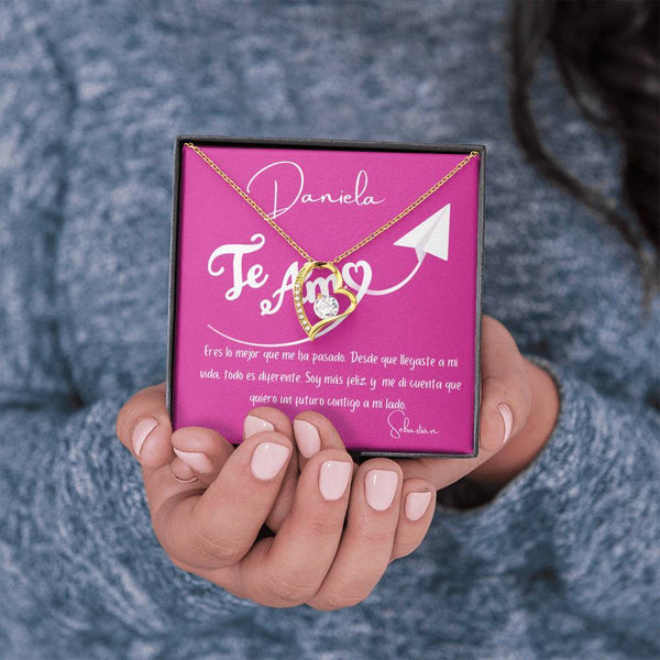Eres lo mejor que me ha pasado… - Collar para regalar al Amor de Mi vida - Collar Por Siempre Amor - Especial para esa persona que Amas. Jewelry 