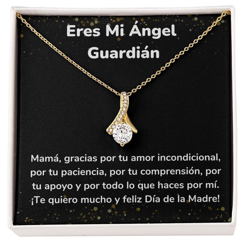Eres Mi Ángel Guardián Collar Belleza Seductora (Alluring Beauty) Para Mamá Jewelry/AlluringBeauty Acabado en Oro Amarillo de 18 quilates Standard Box 