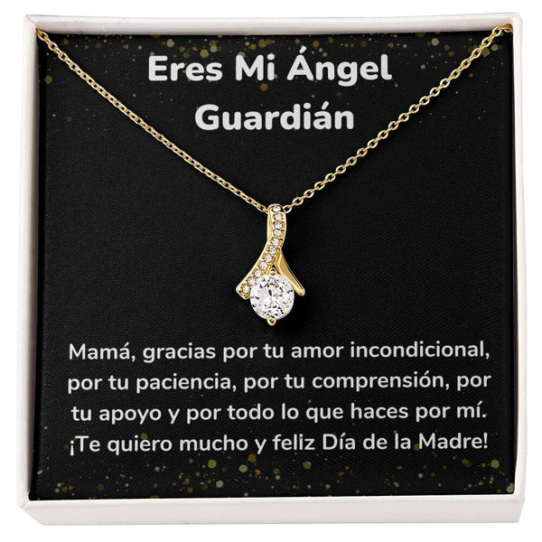 Eres Mi Ángel Guardián Collar Belleza Seductora (Alluring Beauty) Para Mamá Jewelry/AlluringBeauty Acabado en Oro Amarillo de 18 quilates Standard Box 