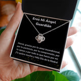 Eres Mi Ángel Guardián -Collar para Mamá (Nudo de Amor) Love Knot Jewelry ShineOn Fulfillment 