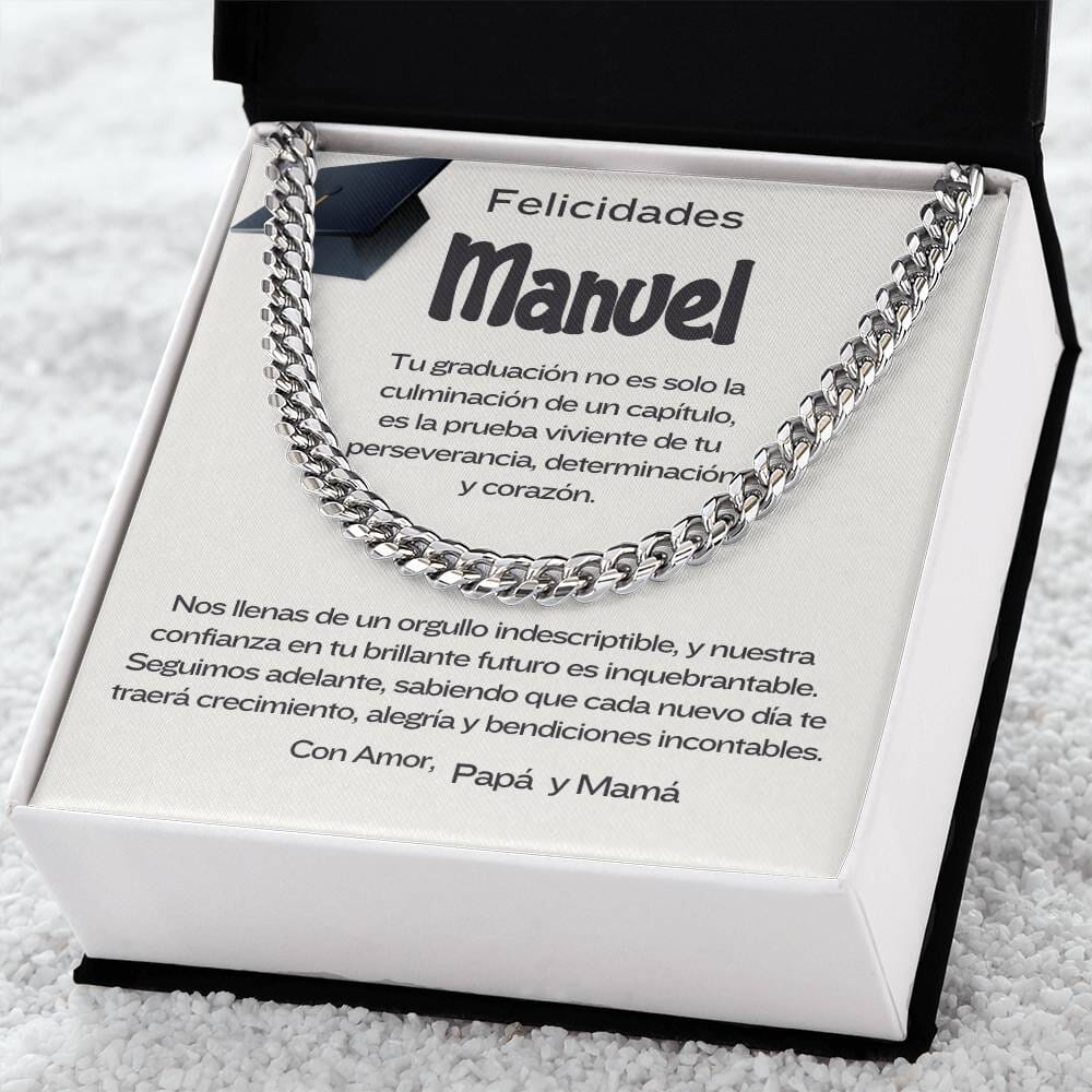 Eslabones de Orgullo: La Joya de la Perseverancia y el Amor Eterno Jewelry/CubanLink 