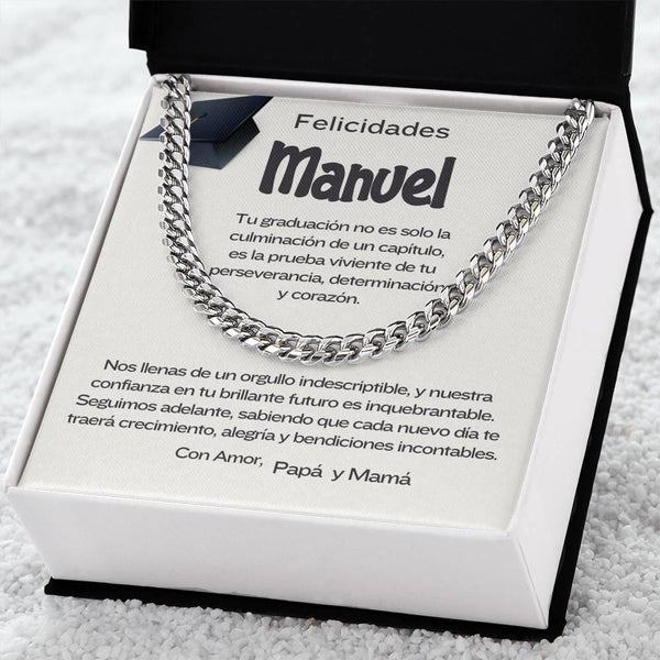 Eslabones de Orgullo: La Joya de la Perseverancia y el Amor Eterno Jewelry/CubanLink 