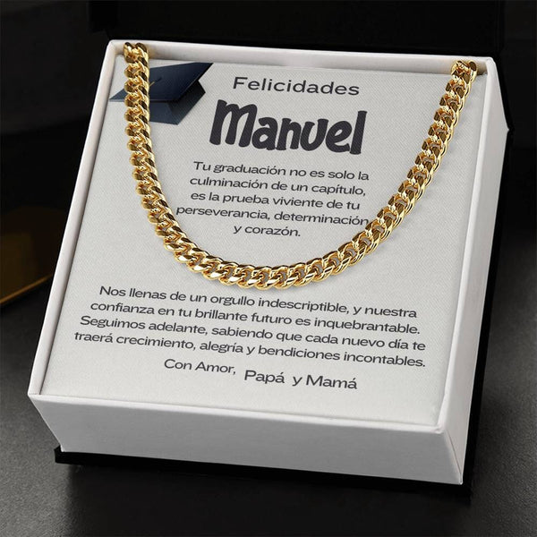 Eslabones de Orgullo: La Joya de la Perseverancia y el Amor Eterno Jewelry/CubanLink 