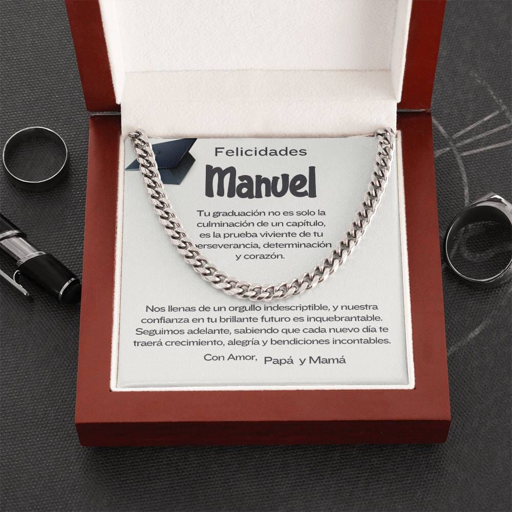 Eslabones de Orgullo: La Joya de la Perseverancia y el Amor Eterno Jewelry/CubanLink 