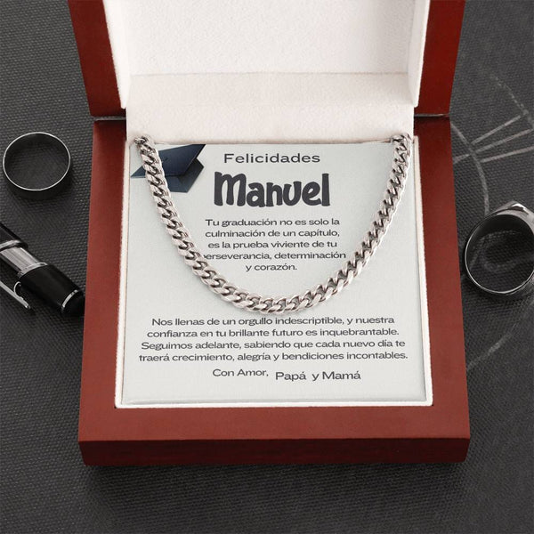 Eslabones de Orgullo: La Joya de la Perseverancia y el Amor Eterno Jewelry/CubanLink 