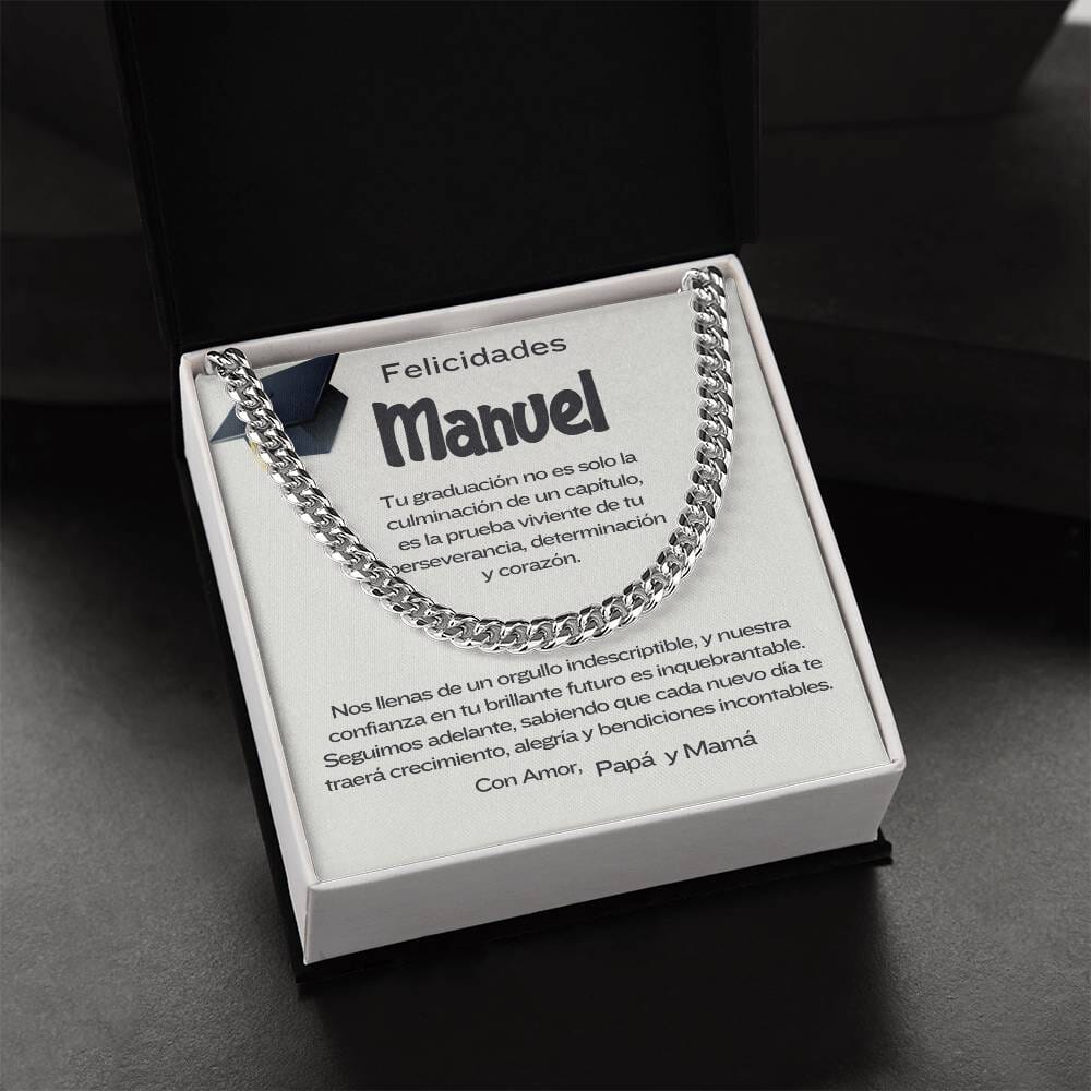 Eslabones de Orgullo: La Joya de la Perseverancia y el Amor Eterno Jewelry/CubanLink 