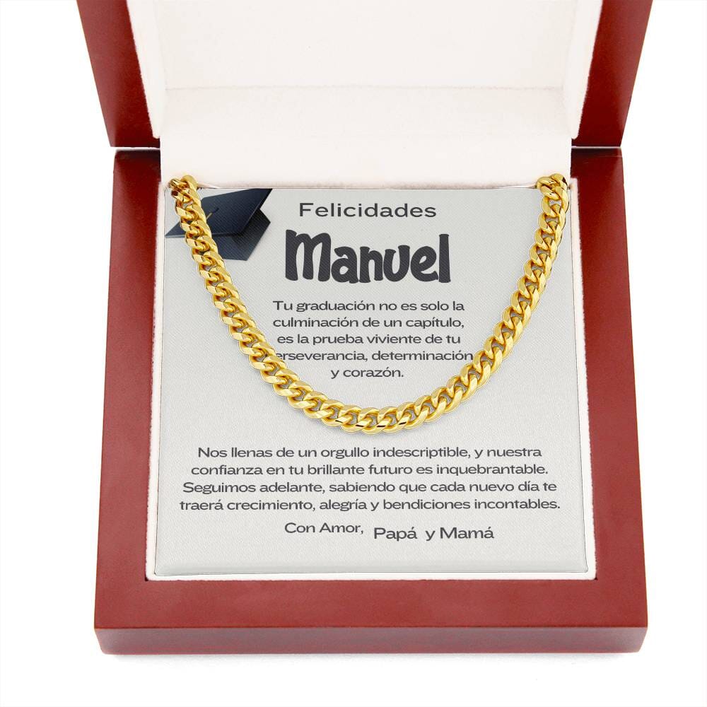 Eslabones de Orgullo: La Joya de la Perseverancia y el Amor Eterno Jewelry/CubanLink 