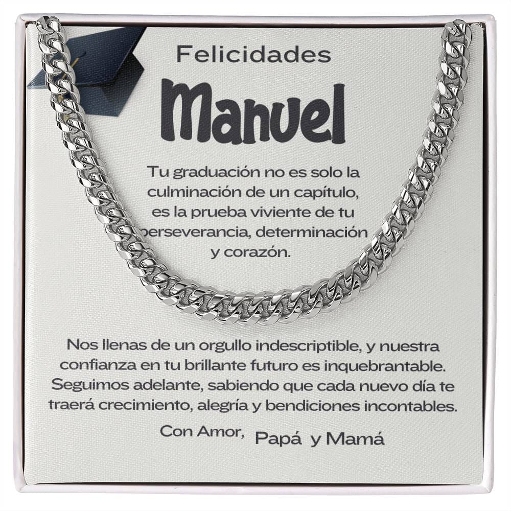 Eslabones de Orgullo: La Joya de la Perseverancia y el Amor Eterno Jewelry/CubanLink 