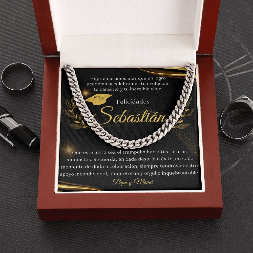 Eslabones de Orgullo: Un Regalo de Amor y Futuro para el Graduado Jewelry/CubanLink ShineOn Fulfillment 