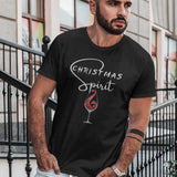 Esta es la mejor camiseta para esta Navidad, Christmas Spirit T-Shirt Printify Black L 