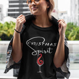 Esta es la mejor camiseta para esta Navidad, Christmas Spirit T-Shirt Printify Black S 