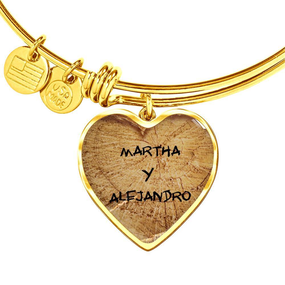 Esta pulsera le encantará a tu pareja - Pulsera personalizada con los nombres de los enamorados. Jewelry 
