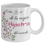 Esta taza es de la mejor HIJASTRA del mundo! Coffee Mug Regalos.Gifts 