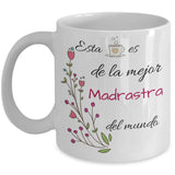 Esta taza es de la mejor Madrastra del mundo! Coffee Mug Regalos.Gifts 