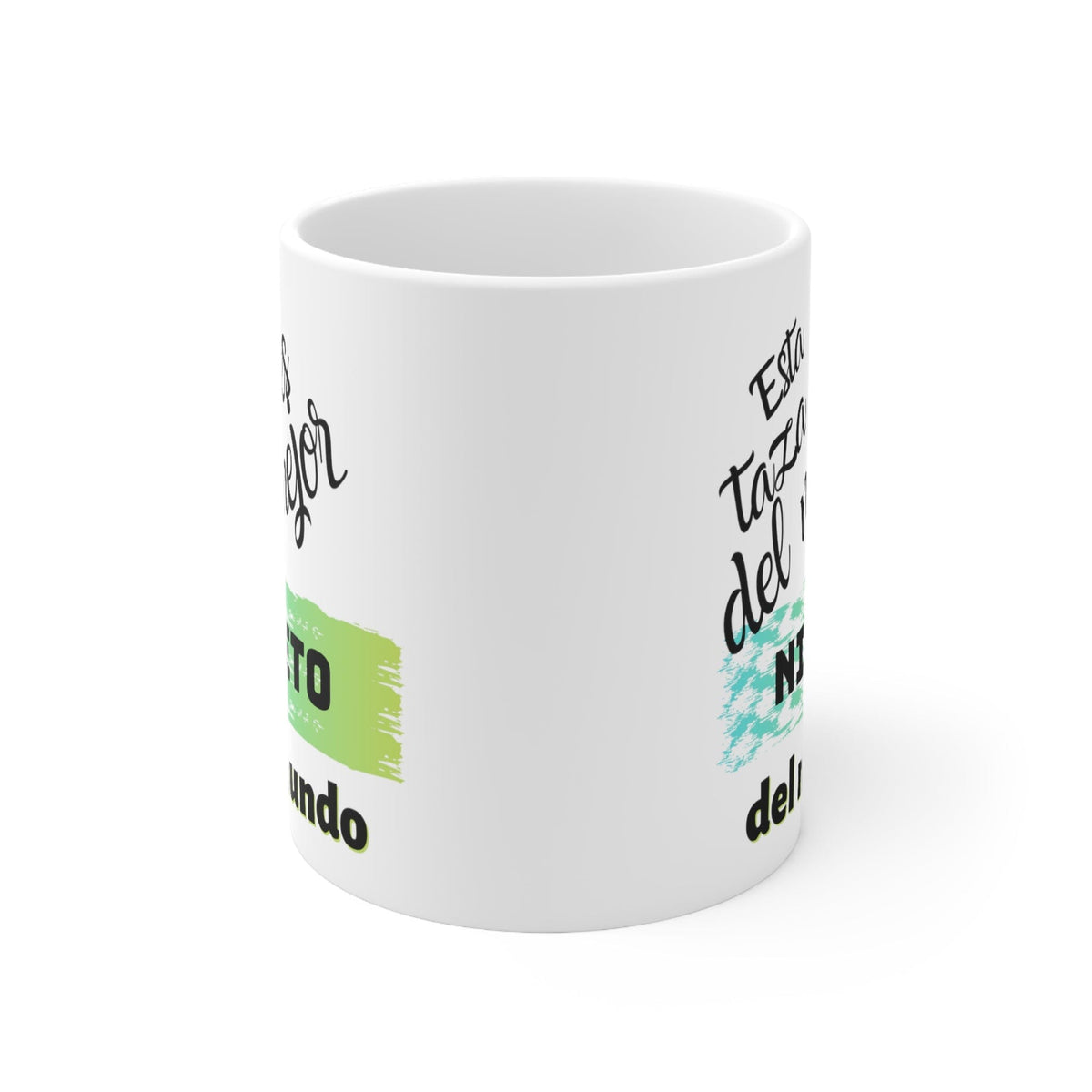 Esta taza es de la mejor NIETO del mundo! 11 oz Mug Printify 