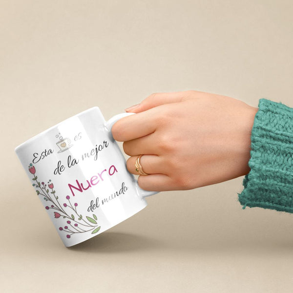 Esta taza es de la mejor NUERA del mundo! Coffee Mug Regalos.Gifts 