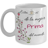 Esta taza es de la mejor PRIMA del mundo! Coffee Mug Regalos.Gifts 