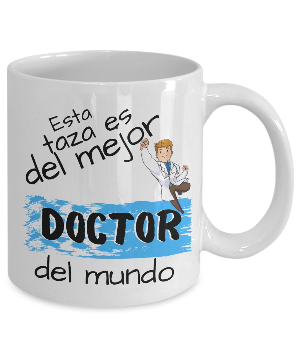 Esta taza es del Mejor Doctor...! Taza regalo doctor. Coffee Mug Regalos.Gifts 