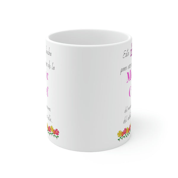 Esta taza fue hecha para uso exclusivo de la Mejor CHEF del mundo...!11onzas Mug Printify 