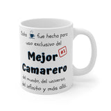 Esta taza fue hecha para uso exclusivo del Mejor CARTERO del mundo...! 11-15oz Mug Printify 15oz 