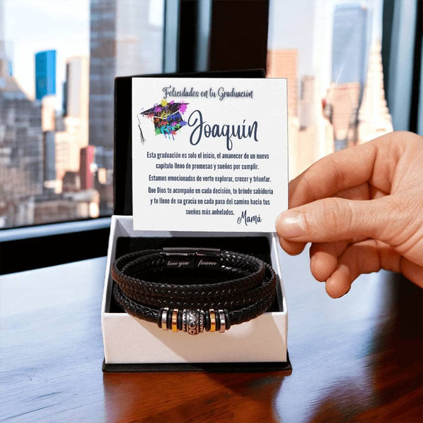 Eternamente Contigo: La Pulsera del Orgullo y Promesa en Tu Graduación Jewelry/bracelet <p>Caja de Dos Tonos</p> 