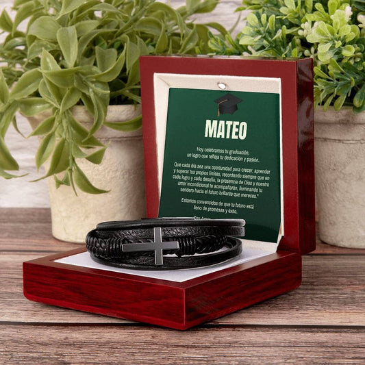 Eternos Lazos de Amor: Una Pulsera para Celebrar tu Graduación y Nuestro Orgullo Jewelry/bracelet Luxury Box with LED 