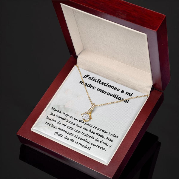 ¡Felicitaciones a mi madre maravillosa! Collar Belleza Seductora (Alluring Beauty) Para Mamá Jewelry/AlluringBeauty 