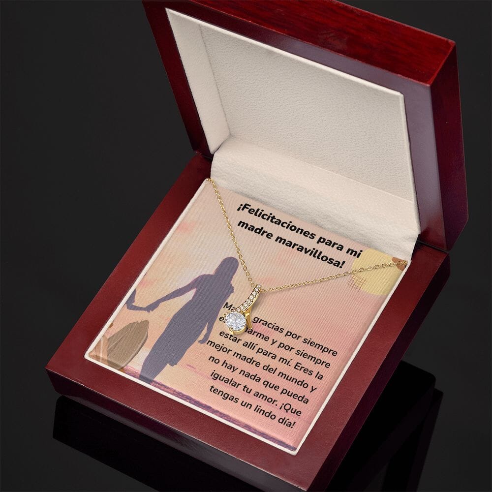 ¡Felicitaciones para mi madre maravillosa! Collar Belleza Seductora (Alluring Beauty) Para Mamá Jewelry/AlluringBeauty 