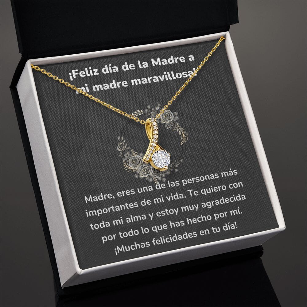 ¡Feliz día de la Madre a mi madre maravillosa! Collar Belleza Seductora (Alluring Beauty) Para Mamá Jewelry ShineOn Fulfillment 