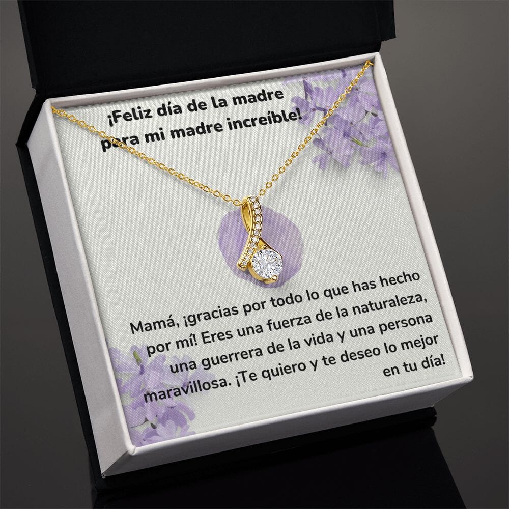 ¡Feliz día de la madre para mi madre increíble! Collar Belleza Seductora (Alluring Beauty) Para Mamá Jewelry ShineOn Fulfillment 