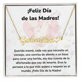 ¡Feliz Día de las Madres!- Collar Personalizado Con Nombre Corazón - Mamá Jewelry/NameNecklaceHeart ShineOn Fulfillment 
