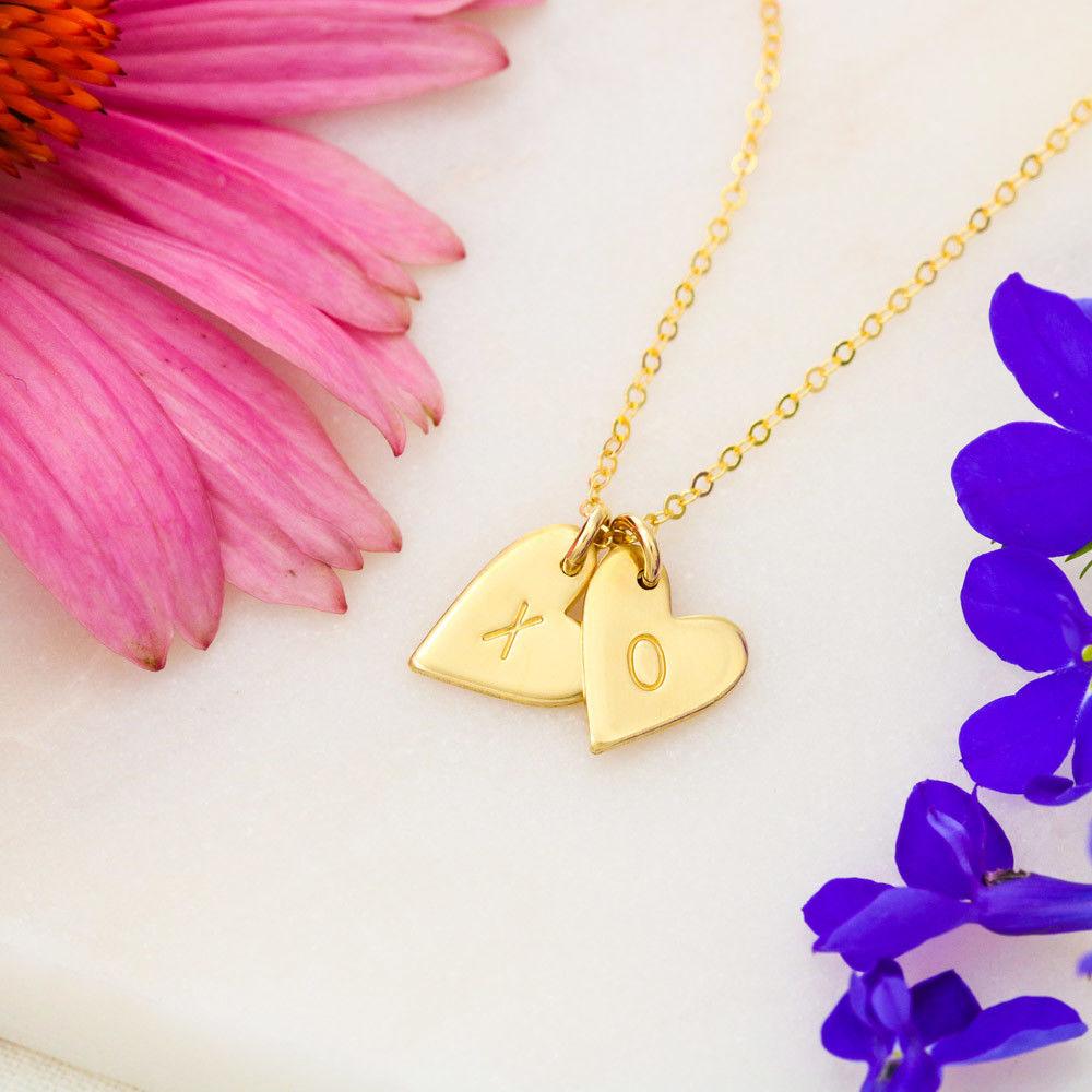 Feliz Navidad a mi Hermosa Nieta - El collar de corazones más dulces Jewelry 