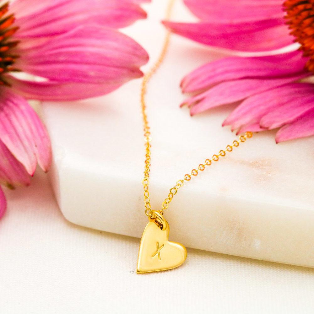 Feliz Navidad a mi Hermosa Nieta - El collar de corazones más dulces Jewelry 